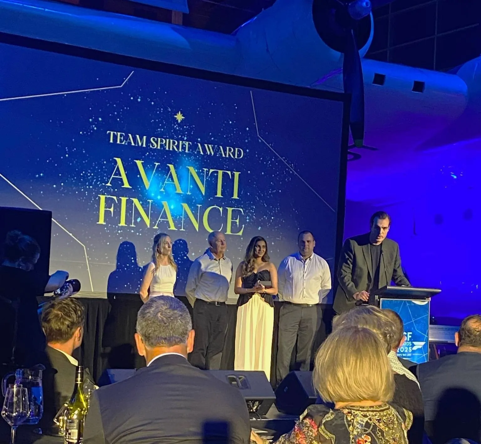 Team SD (002) Avanti Finance awarded at FSF Awards 2025