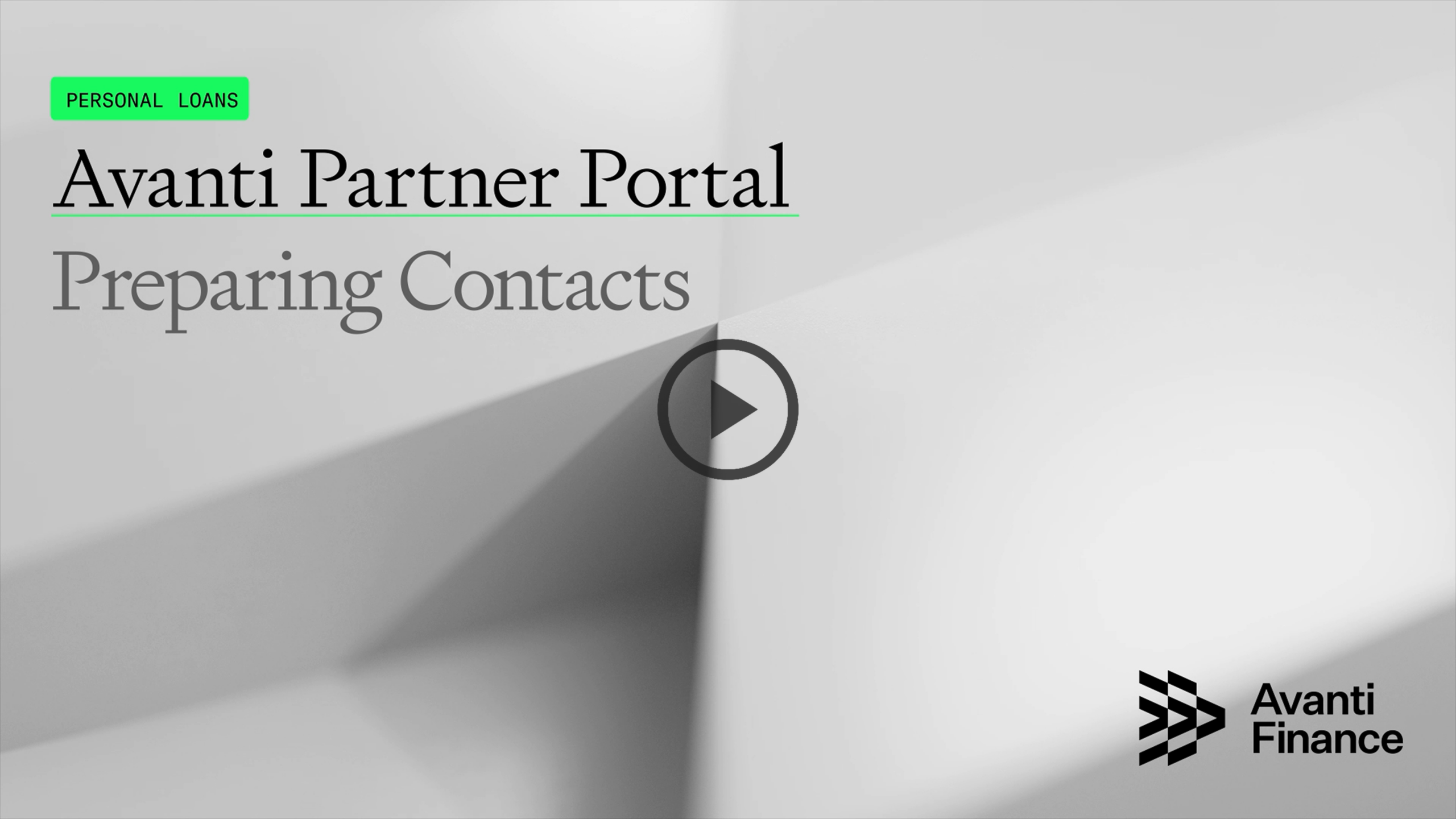 08_PL - Preparing Contacts Avanti Partner Portal Training - Preparing Contracts